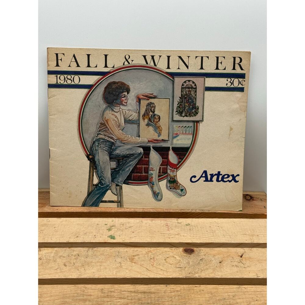 Vintage 1980 Artex Hobby Products Fall & Winter Craft Catalog